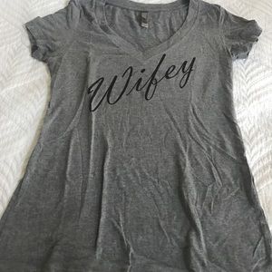 M Next Level Wifey T-Shirt